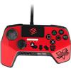 Mad Catz Fightpad PRO (Street Fighter V Special Edition Red Ken V2) per PlayStation 4 (PS4) e PlayStaion 3 (PS3), Gamepad Controller ufficiale CAPCOM, Versione 2017