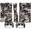 YLMKMVLCZC Pelle Decalcomania Per PS5 Slim Skin Disc Edition Console E Controller Vinyl Cover Skins Wraps Resistente Ai Graffi Compatibile No Shrinkage Forte Adesione 11783 Avvolgimento Della Pelle
