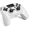 Snakebyte 4 S Wireless Gamepad PlayStation 4,Playstation 3 Bianco