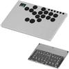 NLOFIN Leverless Arcade Stick 16 tasti controller senza leva, controller senza leva, RGB personalizzato Arcade Fighting Stick per PS3/PS4/PC/Switch/Steam, controller in alluminio supporta hot-swap e