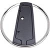 KUIDAMOS Supporto per Console Verticale Supporto Stabile Base di Raffreddamento Compatta per Console Verticale Salvaspazio per 5 Supporti Verticali RGB Sottili, Materiale ABS di Alta qualità