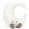 Jellycat Decorazione in peluche da collezione a forma di luna crescente bianca