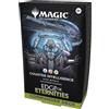 Magic: The Gathering Mazzo Commander di - Ai Confini dell'Eternità - Segnalini dal Futuro (mazzo da 100 carte, Collector Booster Sample Pack da 2 carte + accessori) (Versione Inglese)