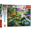 Trefl, Puzzle, Dinosauri Predatori, 200 Pezzi, per Bambini da 7 Anni