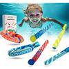 KIDVERSE Giochi Subacquei per Bambini - Giocattoli Acquatici Testati - Gioco Subacqueo in Neoprene Bambini - Colorati Giochi da Piscina per Imparare a Immergersi (Kit subacqueo)