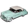 Motormax Chevrolet Chevy Bel Air Coupe Verde 1950 Auto d'epoca 1/24 Modello Auto
