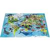 Janod - Puzzle Educativo Bambino, Le Specie Prioritarie - 350 Pezzi, 44 Graziose Figurine di Animali in Cartone - Collaborazione con WWF - Certificato FSC - Da 7 a 12 Anni, J08633