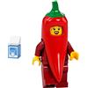 FIRMANSAM Selezione: Lego Minifigures 71032 - Serie 22 - Minfigure, personaggi da collezione (02 - Donna in costume da peperoncino)