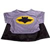 Stuffems Toy Shop BAT MAN Orso T-shirt con mantello - 16 / 40cm TEDDY BEAR ABBIGLIAMENTO PER Build a orso