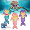 KIDVERSE Giochi Subacquei per Bambini - Giocattoli Acquatici Testati - Gioco Subacqueo in Neoprene Bambini - Colorati Giochi da Piscina per Imparare a Immergersi