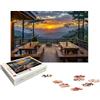 LXingzun Puzzle Personalizzato con Foto, 5000 Pezzi Puzzle Personalizzato Legno, Foto Personalizzata Idea Regalo di Alta Qualità con Scatola Regalo, Regali per Festa della Mamma, Anniversario e Natale, X-426