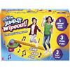 Character Options Stay Active Jump It Wipeout Musical Jump Challenge Family Fitness Game con Braccio Rotante in Schiuma Morbida con 3 Livelli di difficoltà