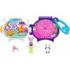 Polly Pocket Set di gioco compatto mini mondo di animali domestici Pandita per ragazze dai 4 anni in poi