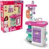 Grandi Giochi - Barbie Cucina Twist, cucina bifacciale 75 cm con tanti accessori - BAR49000