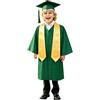 Generico Set Toga e Tocco per Bambini Ragazzi e Ragazze 2026 Costume Laurea con Chiusura Bambini Unisex con Toga Tocco e Nappa Studenti Elementare Medi Linea Travestimento 4-12 Anni