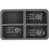 Feldherr HS100A017 Half-Size Vassoio per schuma per Tomba Re di Khemri - 4 Scomparti