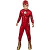Rubie's Rubies Costume The Flash Classic per bambino e bambina, Tuta e copristivali con maschera, Ufficiale Rubies per Carnevale, Halloween, Natale e Feste