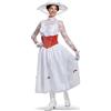 Disguise Deluxe Women's Mary Poppins Fancy Dress Costume Medium