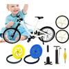 Générique Dinger Cycle - Bicicletta del della lega, mini modello realistico per cascate e mostra | Ornamento sportivo decorativo per la casa, miniature da tavolo per gli amanti di, ob