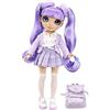 Rainbow High Jr. High - Violet Willow - Bambola alla Moda Viola da 23cm con Vestito e Accessori - Include Zainetto Apri e Chiudi - da Collezionare o Regalare - età: dai 6 Anni in su