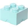 Lego Storage Brick 4 Aqua