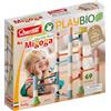 Quercetti XQU-86535 Quercetti-86535 Migoga Run Play Bio, Marble Track, Multicoloured