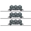 Märklin 48264 Kit di 3 pz. H0 vagone per stivaggio Kds 67 della DB