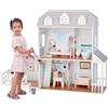 Teamson Kids - Dreamland Casa de la granja 12 Doll House - Bianca / Gris TD-12901A