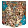 Heye HY29884 Altre licenze Puzzles-Triangolare, 1000 Pc-Market Place