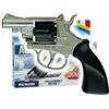 Generico Agent 38 Pistola Giocattolo Silver, Collezione Police, 8 Colpi, Made in Italy