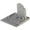 misppro 1/35 Scala City Ruins Mini Resina Modello Kit Non Verniciato per Gioco di Guerra Scenario Layout 6x6.5x5.0 cm