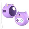 Generic Custodia Protettiva in Silicone per Punirunes Giocattolo Digitale Interattivo, Custodia Protezione da Cadute a Prova di Polvere per Punirunes Accessori per Animali Elettronici Virtuali (Viola)