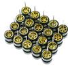 Ylutex 1/64-Wheels 1/64-Wheels-and-Tires 10 set di ruote elettrolitiche (confezione da 10 set) 64_02_10