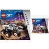 BRICKCOMPLETE Lego City Set: 60431 - Rover spaziale con alieni e 30663 Hoverbike spaziale