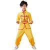 Generico Vestito Cinese Bambino Ragazzi Ragazze Top + Pantaloni + Cintura Formazione Uniformi Arti Tradizionali Wing Chun Vestiti Carnevali per Bambini Bambine 3-18 Anni