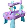 Step2 Rain Shower Splash Unicorns Tavolo da Acqua/Unicorni con Set di Accessori da 13 Pezzi | Tavolo Acqua Bambini | Giochi d'Acqua per Bambini | Tavolo Giochi Acqua Bambini