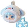Aven Rabbit Yooki Ocean Baby Serie Blind Box Action Figure Mystery Box Carino Giocattolo Casuale Regalo di Compleanno Natale Giocattolo da Collezione per Arredamento Desktop 3 Pezzi