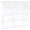 Generic Espositore per Modellini di Auto per Collezionisti, Scatola Portaoggetti da Tavolo per Action Figure, L