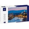 Lais Puzzle Pescara (Italia) - La Vista al Tramonto dal monumentale Ponte del Mare nel Canale e nel Porto della Città di Pescara, regione Abruzzo. 1000 Pezzi