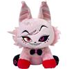 RDCIRP Peluche Hazbin Hotel, carino gatto angeli polvere peluche peluche bambola giocattolo, cartone animato Hazbins Hotel personaggio peluche figura for ragazzi e ragazze(rosa)