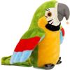 HoveeLuty Pappagallo parlante, ripeti Quello Che dici, Giocattolo Pappagallo, Animali di Peluche parlanti, Giocattolo elettronico con Registrazione Animata, Che scuote Le, Giocattoli parlanti p