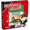 Winning Moves - Piazza del Colosseo, Roma, Puzzle Monopoly 1000 pezzi - Ed. italiana