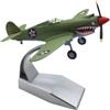 BMAONZ 1/72 Per P-40 P-40B P40B Flying Tiger Modelli Di Aeroplani In Miniatura Collezione Di Espositori Da Tavolo Verde Scale Aircraft Display Model