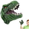 Generico Marionetta dinosauroT Rex - In Morbida Di Dimensioni Medie 19x16 Cm, Giocattolo Con Guanto A Bocca Flessibile Azionato A Mano | Testa Di dinosauroRealistica Per Ragazzi E Ragazze Giochi D