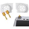 Kimyoaee Bastoncini di controllo allungati RC + regolatore di velocità Pitman Fixator per DJI Air 3/Mini 3 Pro/Mavic 3 RC/RC 2 Drone Remote Controller Accessori Thumb Stick Rocker (oro)