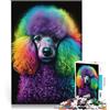 AITEXI Puzzle da 1000 pezzi per adulti Stile barboncino 6 per il giocattolo di sfida del gioco educativo perché è ideale come regalo per tutta la famiglia 52x38cm