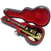 Music Legends Collection mini guitar Metallica iron cross esp james hetfield les paul tribute model + hard case box miniature in scala 1:4 chitarra in miniatura con custodia da collezione music gadget rock memorabilia