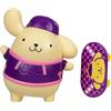 Jazwares Hello Kitty and Friends - Figura Pompompurin Premier con skateboard da 10,2 cm, serie 2, prodotto con licenza ufficiale Sanrio dai 6 anni in su