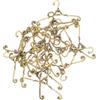 TOYANDONA 20 Pezzi Grucce Miniature Vintage in Lega per Vestiti Bambole | Espositore per Armadio delle Bambole, Casa delle Bambole, Accessori Mini, Organizzazione e Display