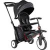 smarTrike STR5 - Trike pieghevole per bambini, con certificazione per passeggino da 1 a 3 anni, 7 in 1, multi-stadio (nero e bianco)